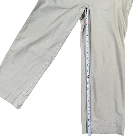 So Stretch Sz 3 khaki capri pants, slits on sides, thin waistband, pockets, EUC - Picture 9 of 10